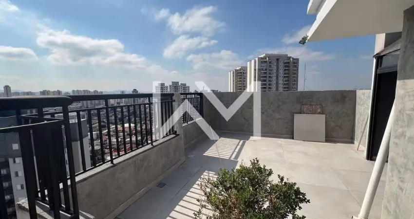 Cobertura / penthouse à venda, com 107 metros, 2 quartos e 1 vaga, vila augusta, guarulhos, sp