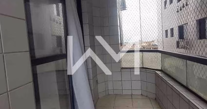 Apartamento à venda no Edifício Delva Fernandes com 60m², mobiliado e com sacada - Ocian, Praia Gra