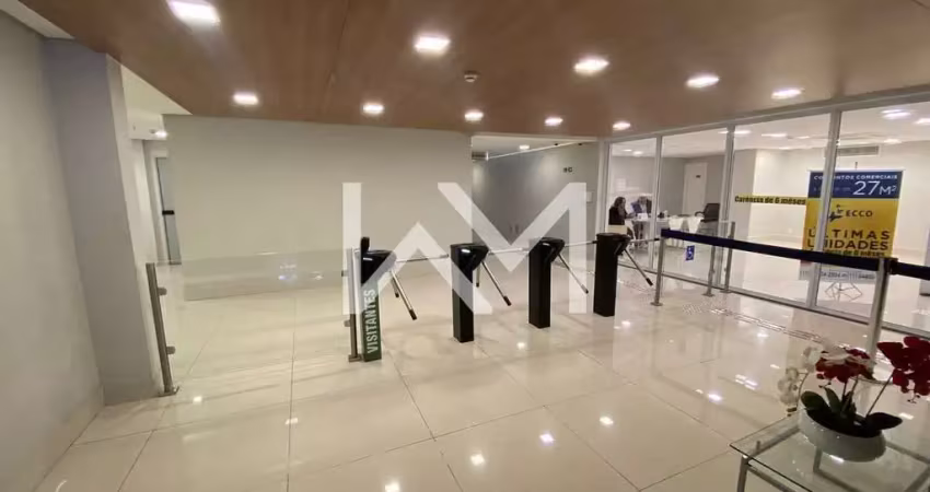 Sala comercial à venda com  27 m² e 1 vaga, no edifício clavi ecco tower – jardim guarulhos, sp