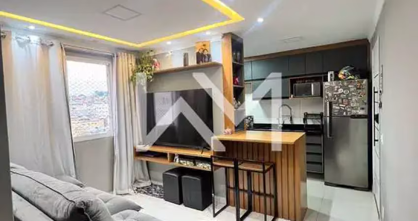 Apartamento à venda no condomínio fatto faria lima com 2 dormitórios, 1 banheiro, 1 vaga de garagem