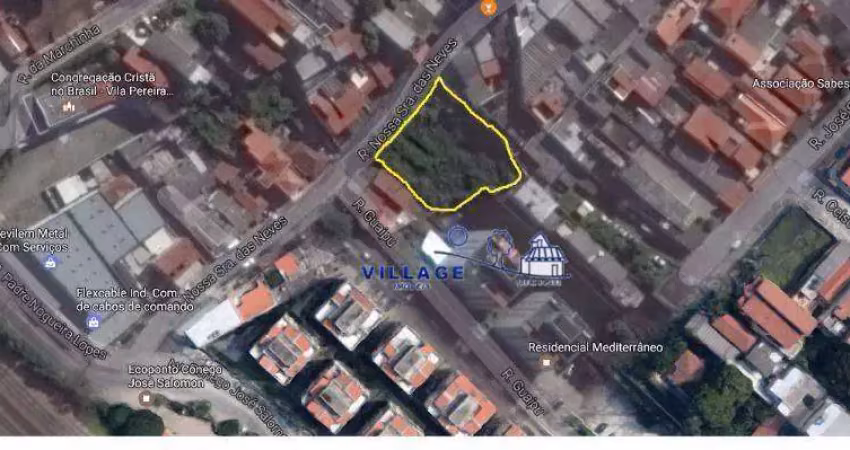 Terreno à venda, 874 m² por r$ 1.200.000,00 - vila pereira barreto - são paulo/sp