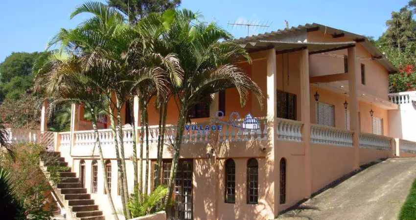 Chácara com 4 dormitórios à venda, 1517 m² por r$ 850.000,00 - jardim pinheiros - itapecerica da serra/sp