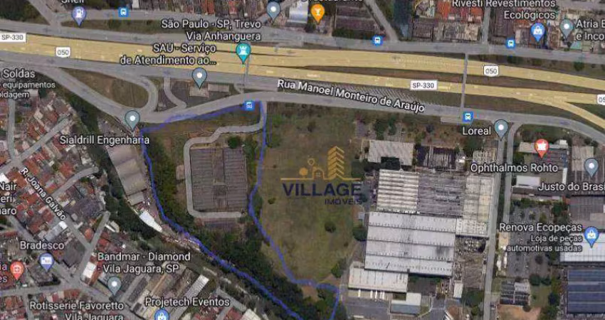 Área à venda, 20000 m² por r$ 64.000.000,00 - pirituba - são paulo/sp