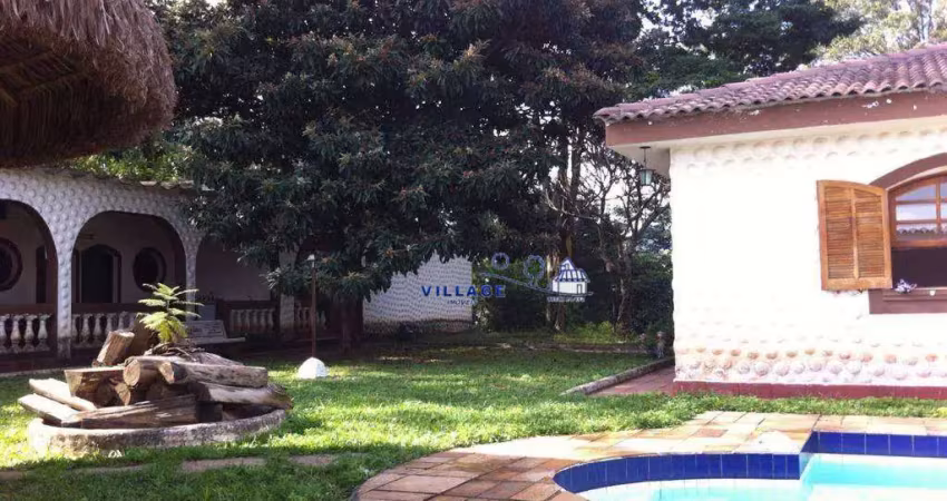 Chácara com 3 dormitórios à venda, 1800 m² por r$ 980.000,00 - três montanhas - osasco/sp