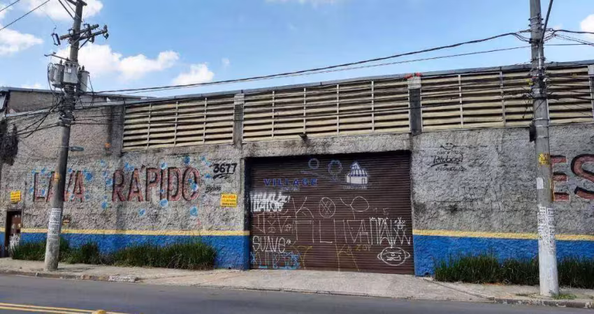 Galpão para alugar, 460 m² por r$ 9.500,00/mês - jardim santo elias - são paulo/sp