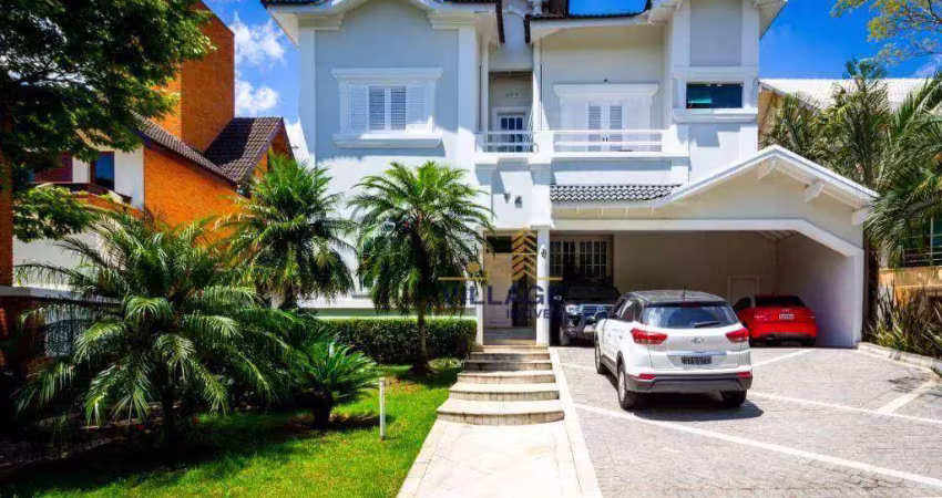 Casa com 5 dormitórios, 570 m² - venda por r$ 8.500.000,00 ou aluguel por r$ 27.999,17/mês - residencial zero - santana de parnaíba/sp