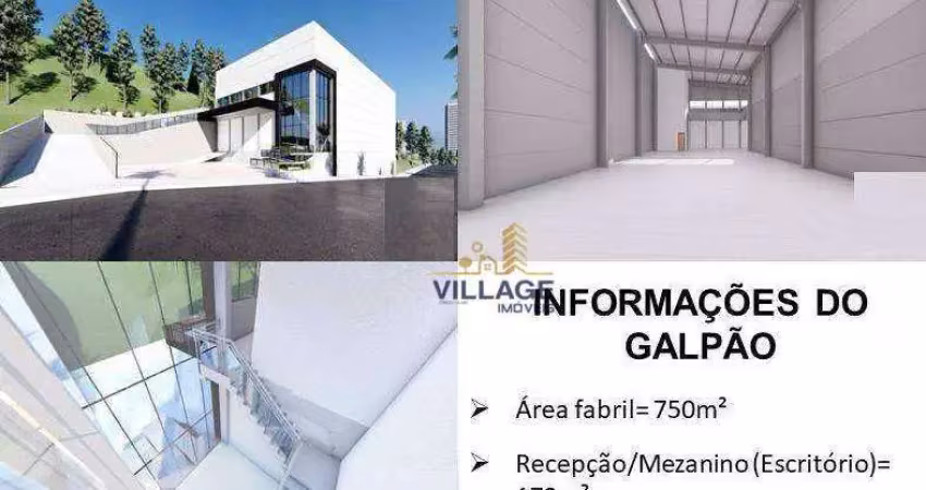 Galpão para alugar, 1000 m² por r$ 45.000,00mês - jardim belval - barueri/sp