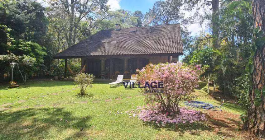 Casa com 5 dormitórios para alugar, 300 m² por r$ 11.800,01/mês - do mato dentro - atibaia/sp