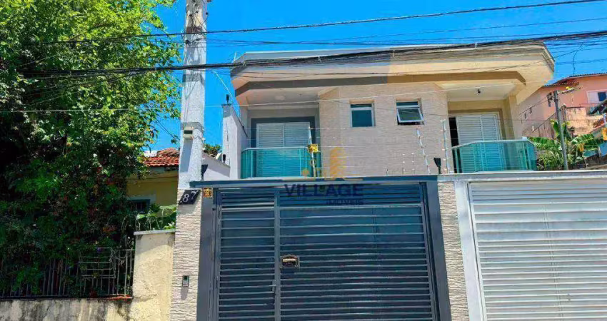 Sobrado com 3 dormitórios à venda, 167 m² por r$ 730.000,00 - vila pereira cerca - são paulo/sp