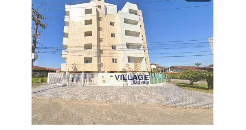 Apartamento com 1 dormitório à venda, 50 m² por r$ 225.000,00 - plataforma - mongaguá/sp