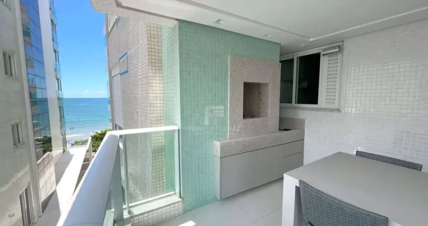 Apartamento  frente mar  3 dormitórios temporada -centro itapema