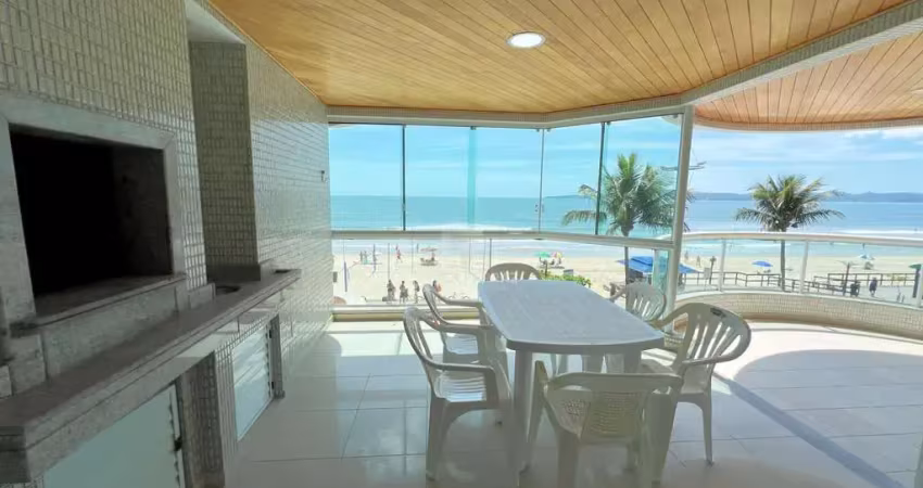 Apartamento frente mar 3 suítes centro itapema - para locação de temporada