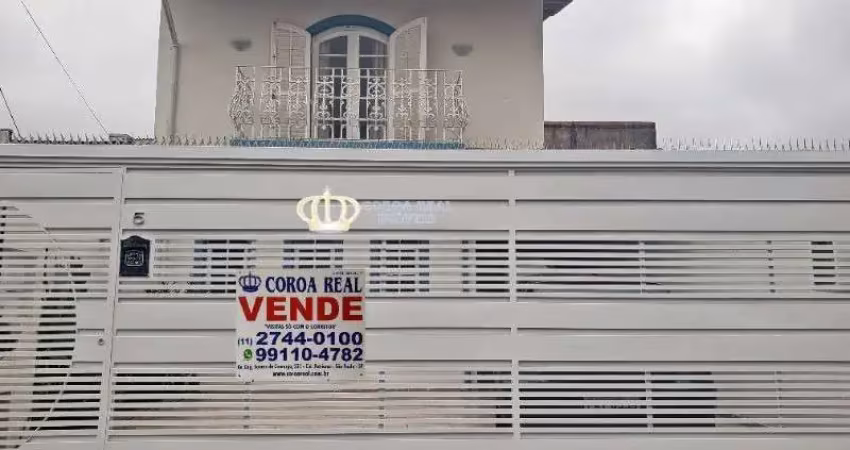Sobrado na Vila Progresso, 03 dormitórios, duas súites, hidro e closed, 02 vagas