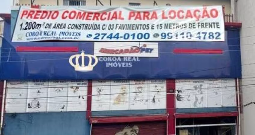 Prédio Comercial para Locação em São Paulo-SP: 1.200m², 3 Banheiros, 5 Vagas na Cidade Patriarca