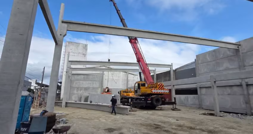 Galpões locação balneário camboriú em construção, previsão de entrega novembro de 2025