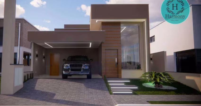 Casa com 3 dormitórios à venda, 135 m² por r$ 950.000,00 - condomínio malibu - caçapava/sp