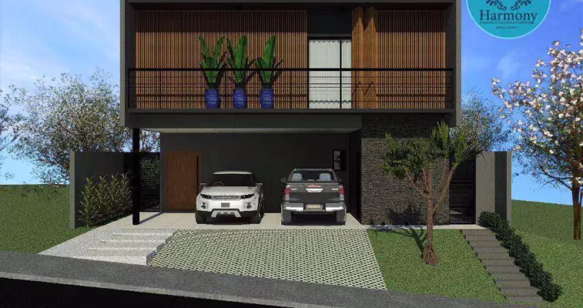 Sobrado com 3 suítes à venda, 229 m² por R$ 1.440.000,00 - Condomínio Terras do Vale