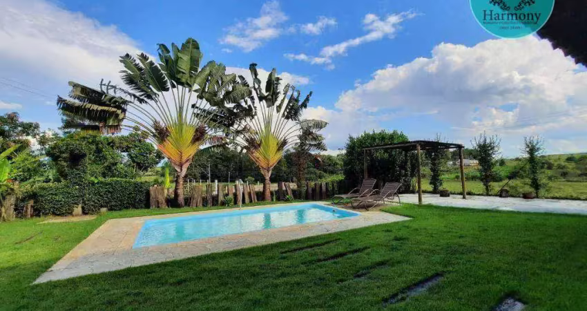Chácara com 5 dormitórios à venda, 1000 m² por r$ 800.000,00 - boa vista - caçapava/sp