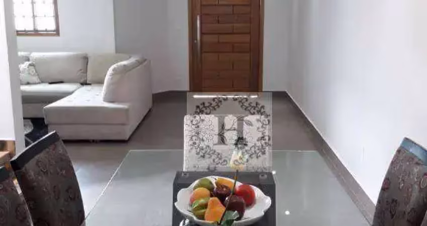 Sobrado com 3 dormitórios à venda, 142 m² - borda da mata - caçapava/sp