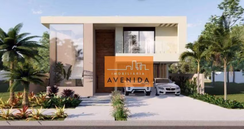 Casa com 4 dormitórios à venda, 433 m² por R$ 4.200.000,00 - Alphaville Dom Pedro II - Campinas/SP