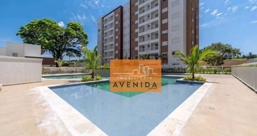 Apartamento com 2 dormitórios à venda, 70 m² por R$ 506.000,00 - Chacara Nossa Senhora Auxiliadora - Paulínia/SP