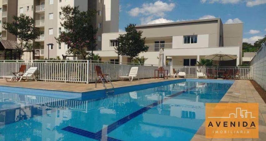 Apartamento com 3 dormitórios à venda, 68 m² por R$ 490.000,00 - Morumbi - Paulínia/SP