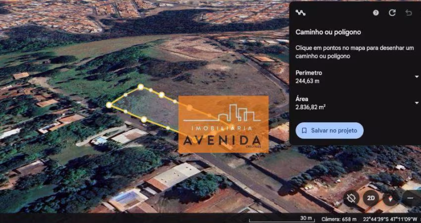 Área com 2835m² à Venda no São Domingos em Paulínia