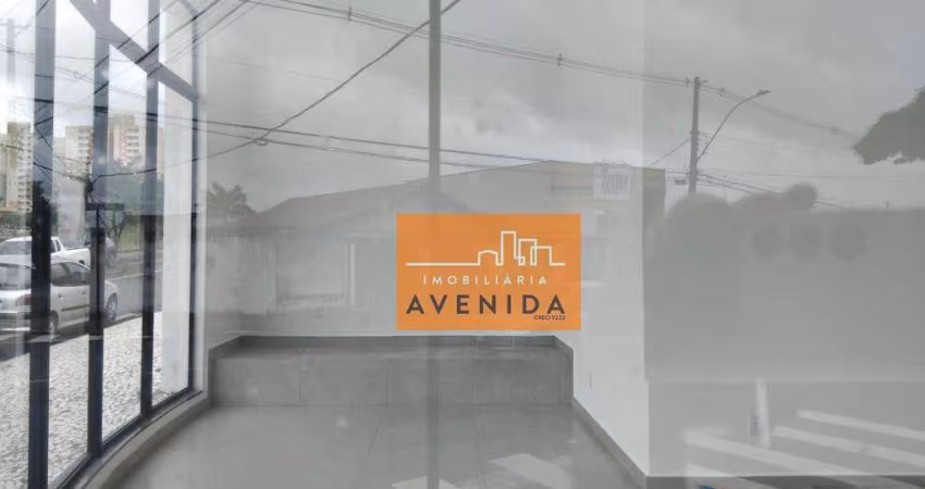 Salão comercial para Locação, na região central de Paulínia-SP