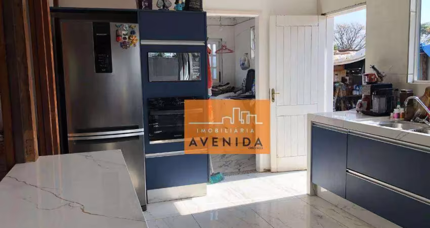 Sobrado com 3 dormitórios à venda, 220 m² por r$ 790.000,00 - nova veneza - paulínia/sp