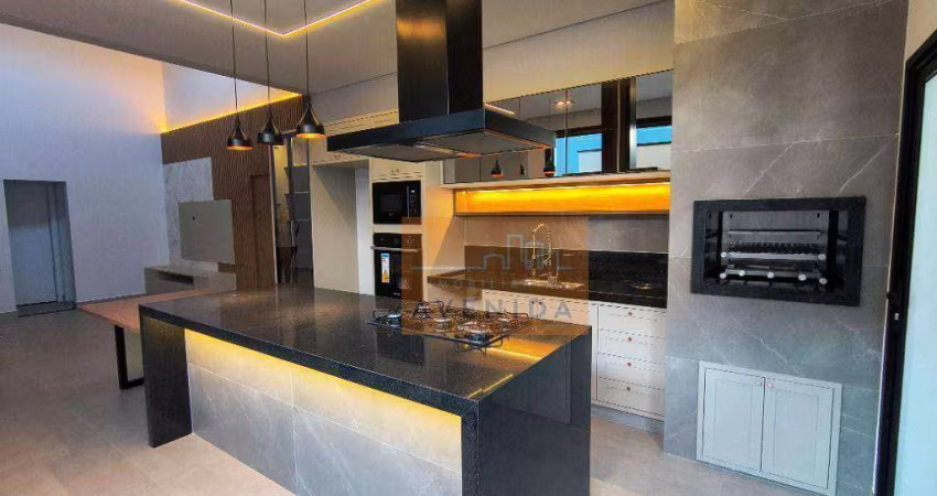 Casa com 3 dormitórios à venda, 198 m² por R$ 1.990.000,00 - Condomínio Santorini Residencial Club - Paulínia/SP