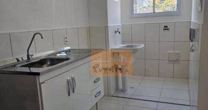 Apartamento com 2 dormitórios para alugar, 45 m² por R$ 1.900,00/mês - Hm Smart Paulínia - Paulínia/SP