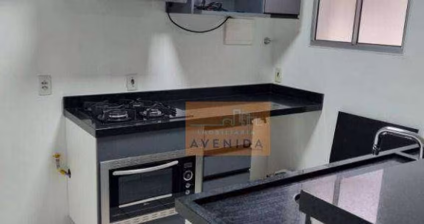 Apartamento com 2 dormitórios para alugar, 42 m² por R$ 2.400,00/mês - Vila José Paulino Nogueira - Paulínia/SP