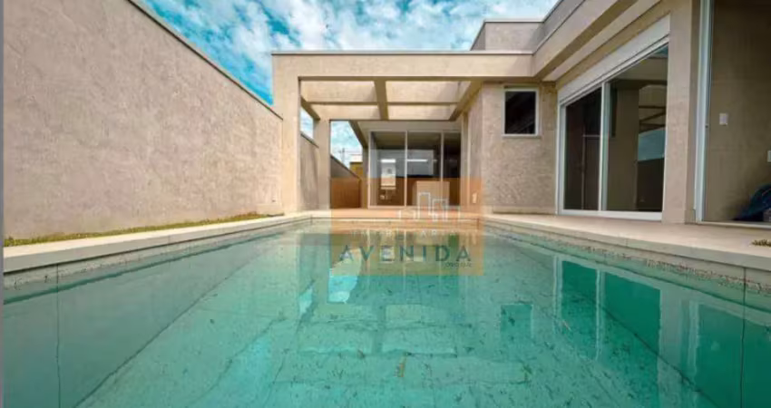 Casa com 3 quantos, sendo 3 suítes à venda, 262 m² por r$ 2.250.000 - condomínio residencial santorini - paulínia/sp