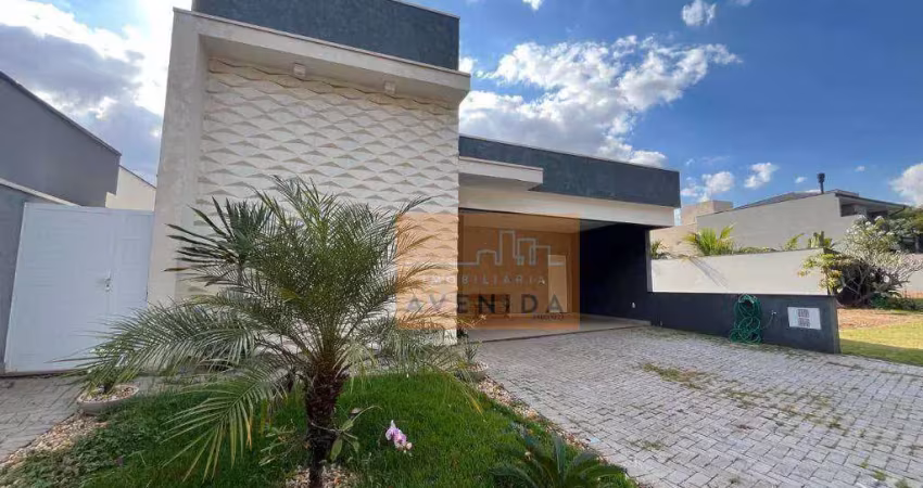 Casa com 3 dormitórios para alugar, 153 m² por r$ 8.610/mês - residencial club portinari - paulínia/sp
