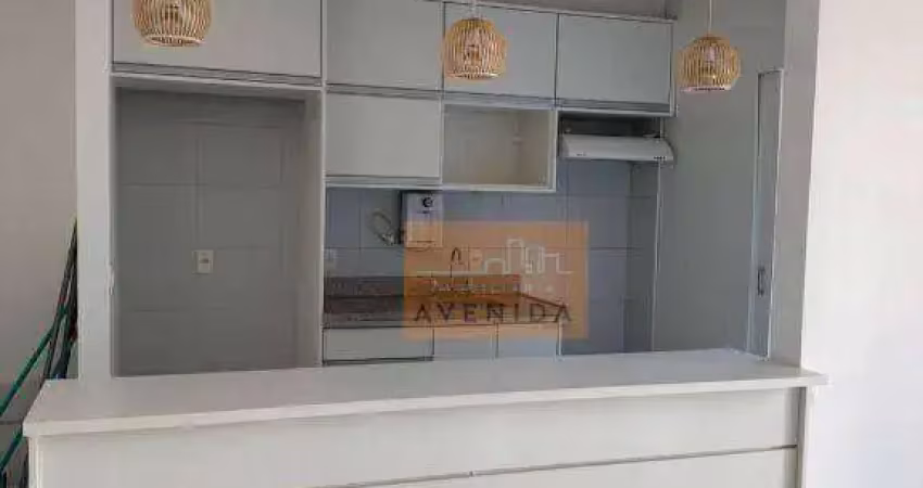 Apartamento com 2 dormitórios à venda, 67 m² por r$ 585.000,00 - santa terezinha - paulínia/sp