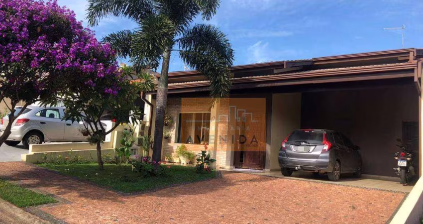 Casa com 3 dormitórios à venda, 183 m² por R$ 835.000,00 - Condomínio Aurora - Paulínia/SP