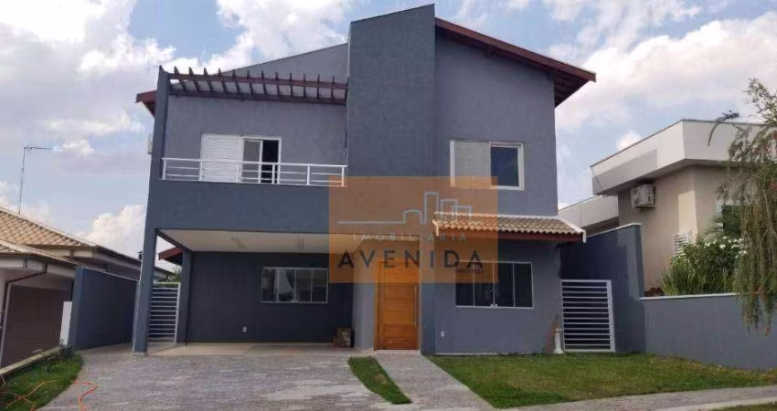 Sobrado, 300 m² - venda por R$ 1.750.000,00 ou aluguel por R$ 8.960,00/mês - Condomínio Terras do Cancioneiro - Paulínia/SP