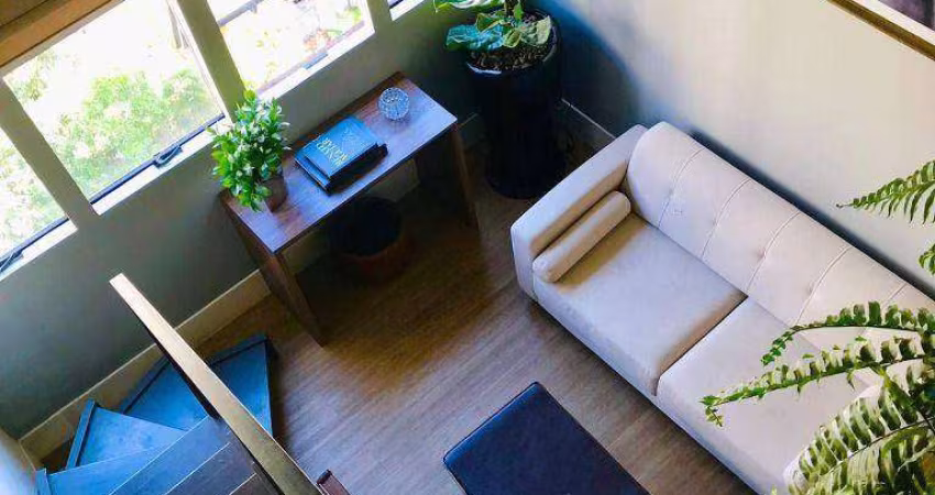 Apartamento Duplex com 1 dormitório à venda, 39 m² por R$ 610.000,00 - Moema - São Paulo/SP