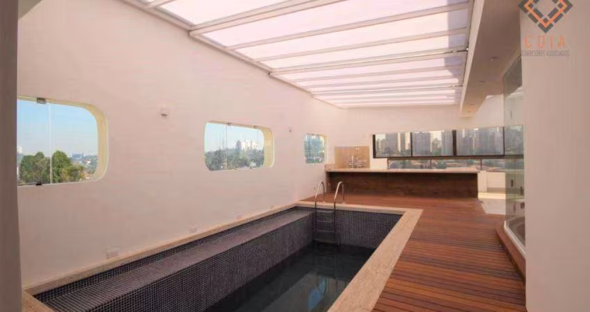 Cobertura com 4 dormitórios à venda, 453 m² por R$ 7.900.000,00 - Pacaembu - São Paulo/SP