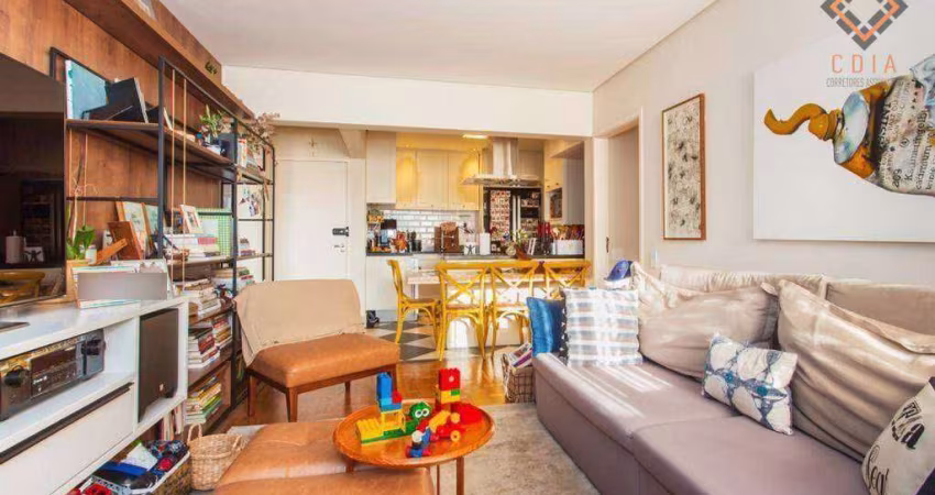 Apartamento com 2 dormitórios à venda, 90 m² por R$ 1.070.000,00 - Perdizes - São Paulo/SP