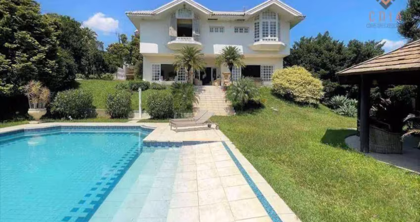 Casa com 4 dormitórios à venda, 752 m² por r$ 8.000.000,00 - granja viana - cotia/sp