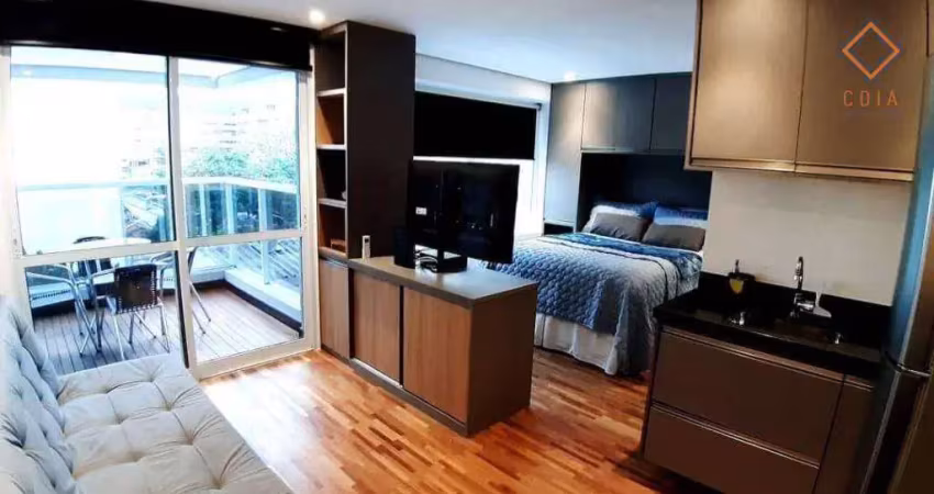 Apartamento com 1 dormitório à venda, 30 m² por r$ 750.000,00 - pinheiros - são paulo/sp