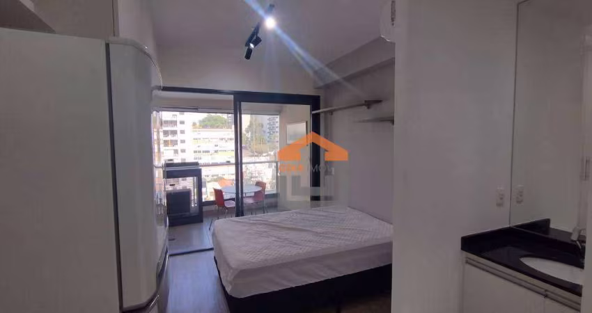 Apartamento com 1 dormitório à venda, 25 m² por R$ 550.000,00 - Pinheiros - São Paulo/SP