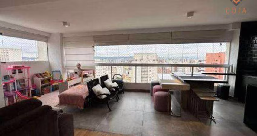 Apartamento de 140 m², com 3 suítes, 5 banheiros, lazer completo,  3 vagas, R$ 2.350.000,00