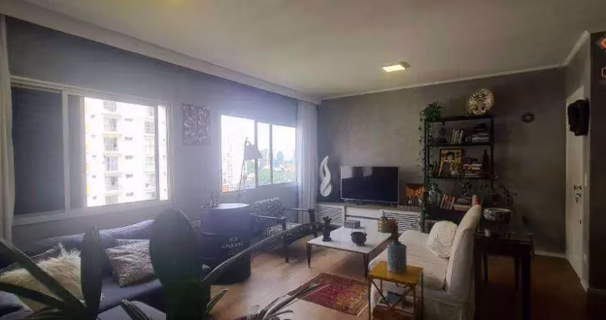 Apartamento com 2 dormitórios à venda, 85 m² por r$ 1.170.000,00 - moema pássaros - são paulo/sp