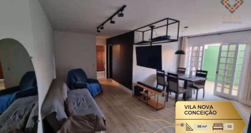 Apartamento com 2 dormitórios à venda, 98 m² por R$ 900.000,00 - Vila Nova Conceição - São Paulo/SP