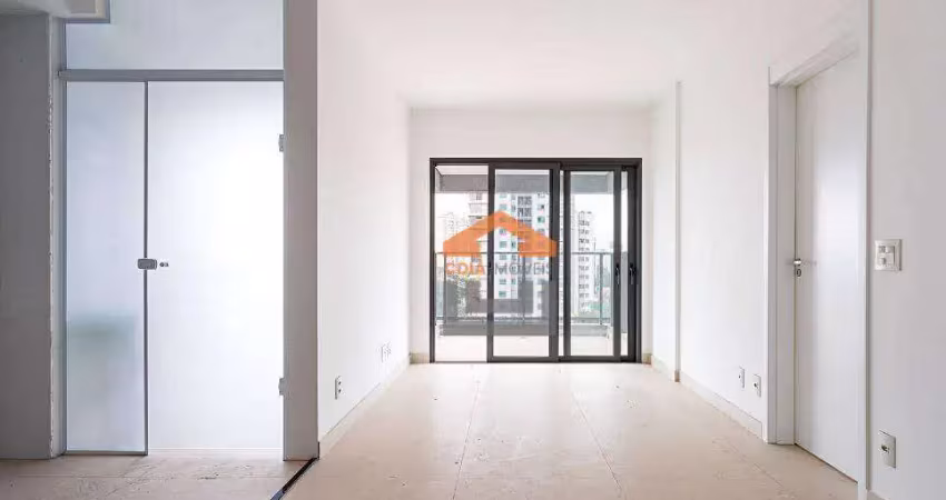 Apartamento à venda com 1 suíte, 1 banheiros e 1 vaga de garagem, localizado em moema pássaros.