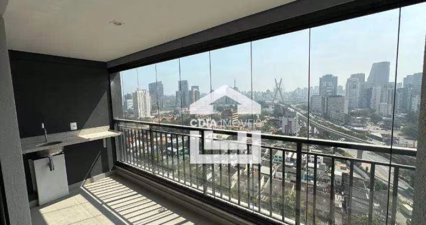Apartamento com 2 dormitórios à venda, 94 m² - Brooklin - São Paulo/SP