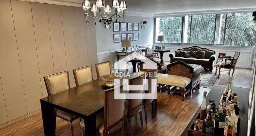 Apartamento à venda com 4 dormitórios, 4 banheiros e 3 vagas de garagem, localizado no paraíso.