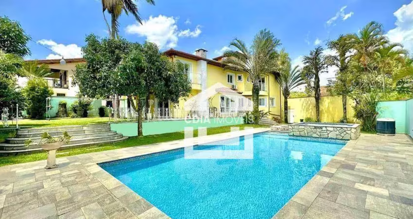Casa com 4 dormitórios à venda, 753 m² por r$ 3.500.000,00 - granja viana - são paulo ii - cotia/sp